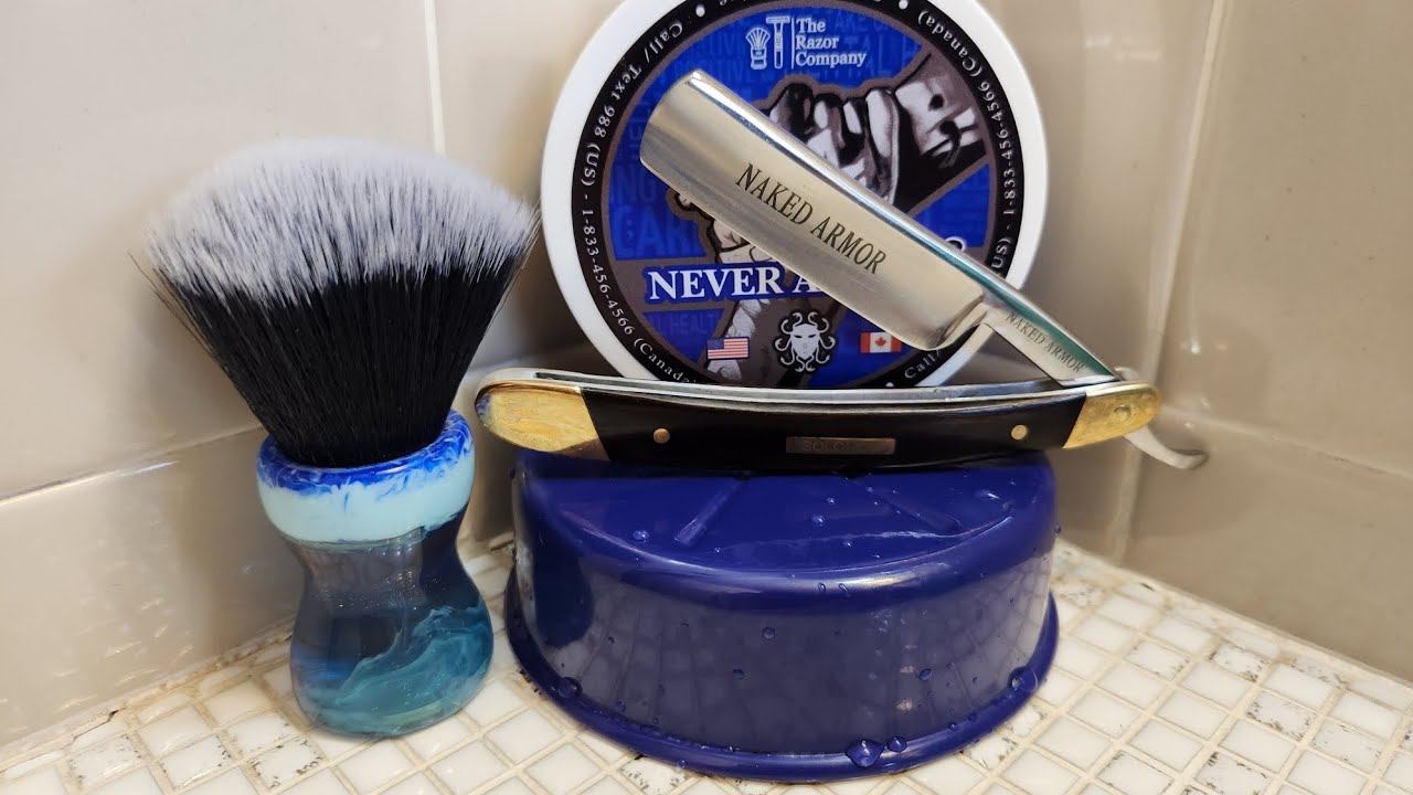 Naked Armor Straight Razor ~ Should you buy Naked Armor? What to look for in a Straight Razor
