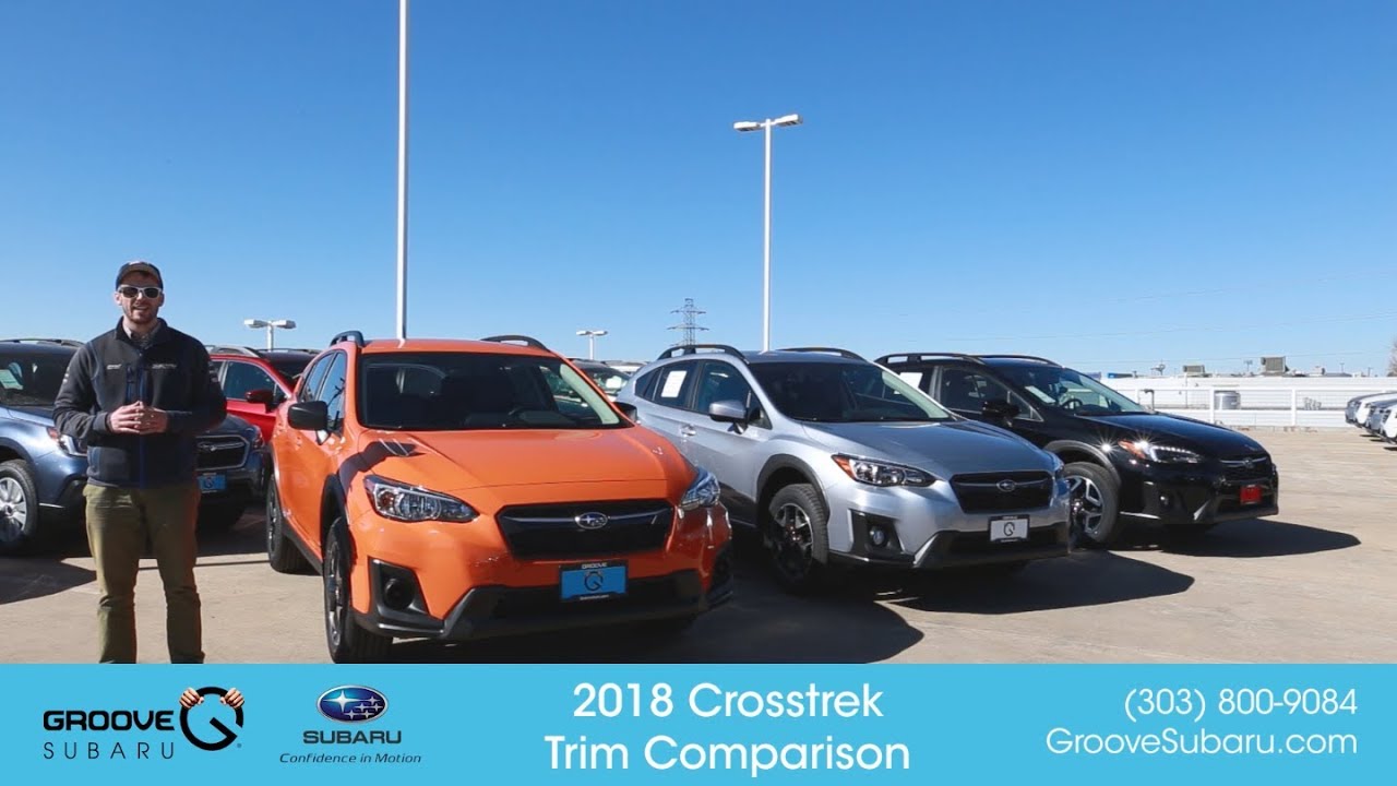 2018 Subaru Crosstrek Model and Trim Comparison
