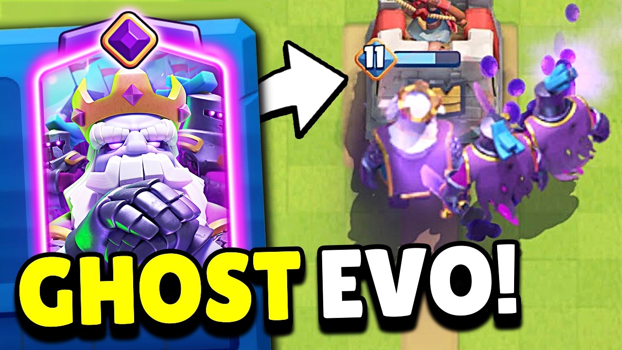 ROTTO... PROVO il NUOVO FANTASMA EVO! 👻 Clash Royale ITA
