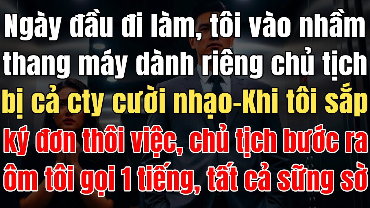 Ngày Đầu Đi Làm Tôi Vào Nhầm Thang Máy Dành Chủ Tịch, Bị Cả CTy Cười Nhạo, Anh Bước Ra Ôm Tôi Gọi 1