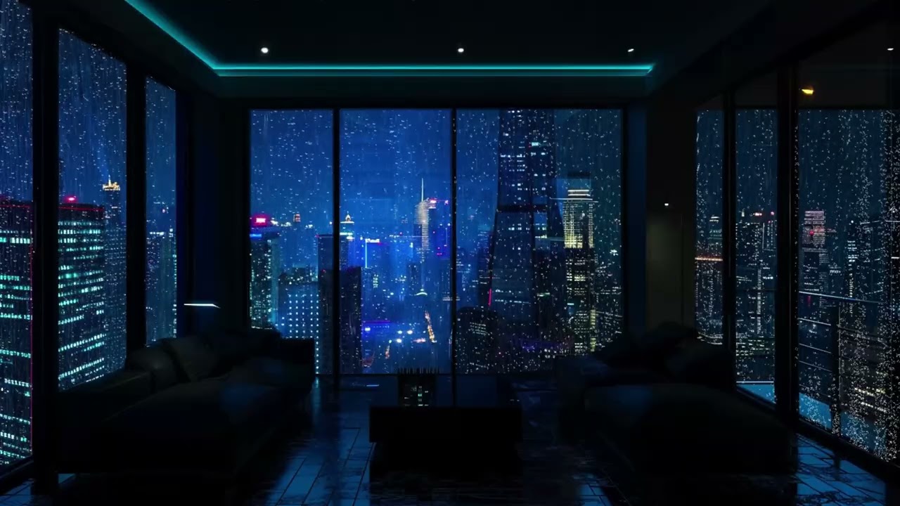 Rainy Night Stillness for Deep Rest | Calming Rain Sounds for Relaxation, Focus and Sleep Therapy