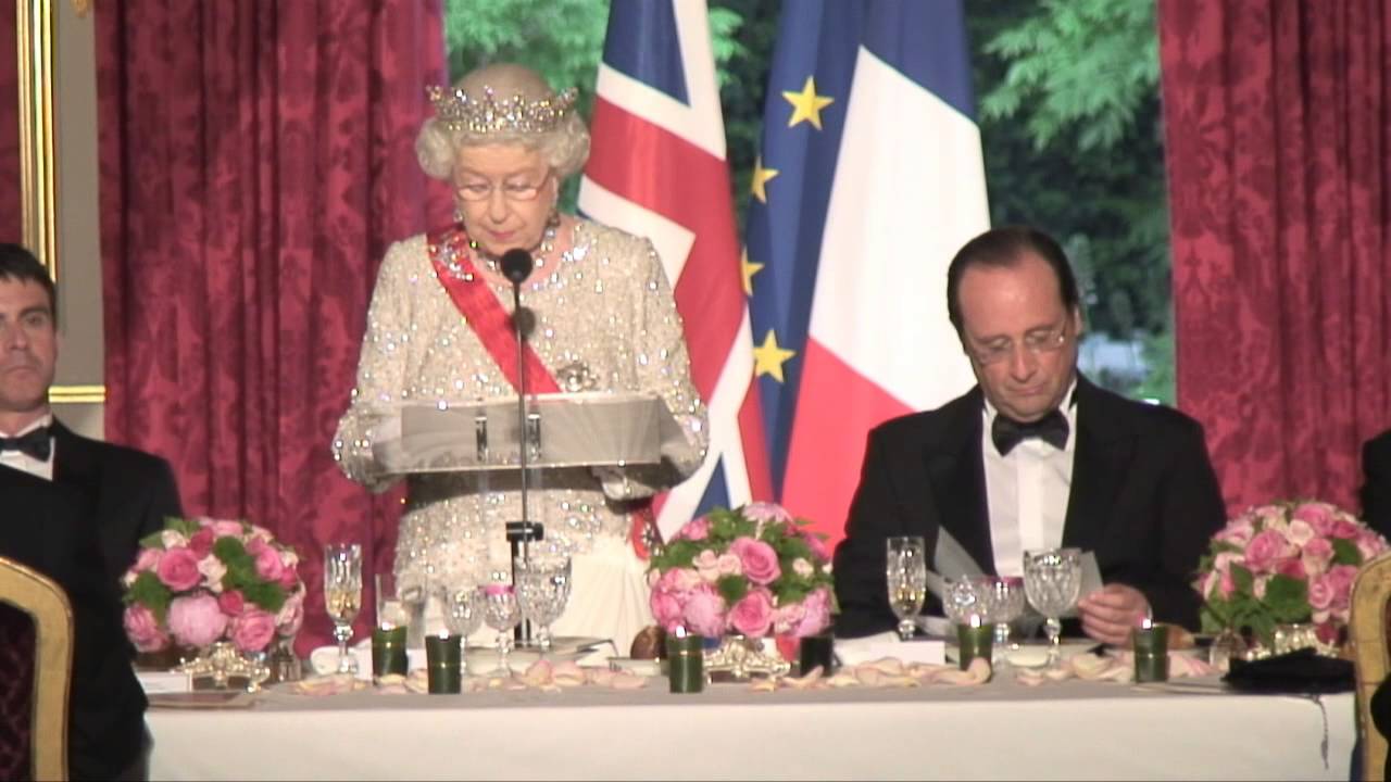 The Queen's speech at the French State Banquet
