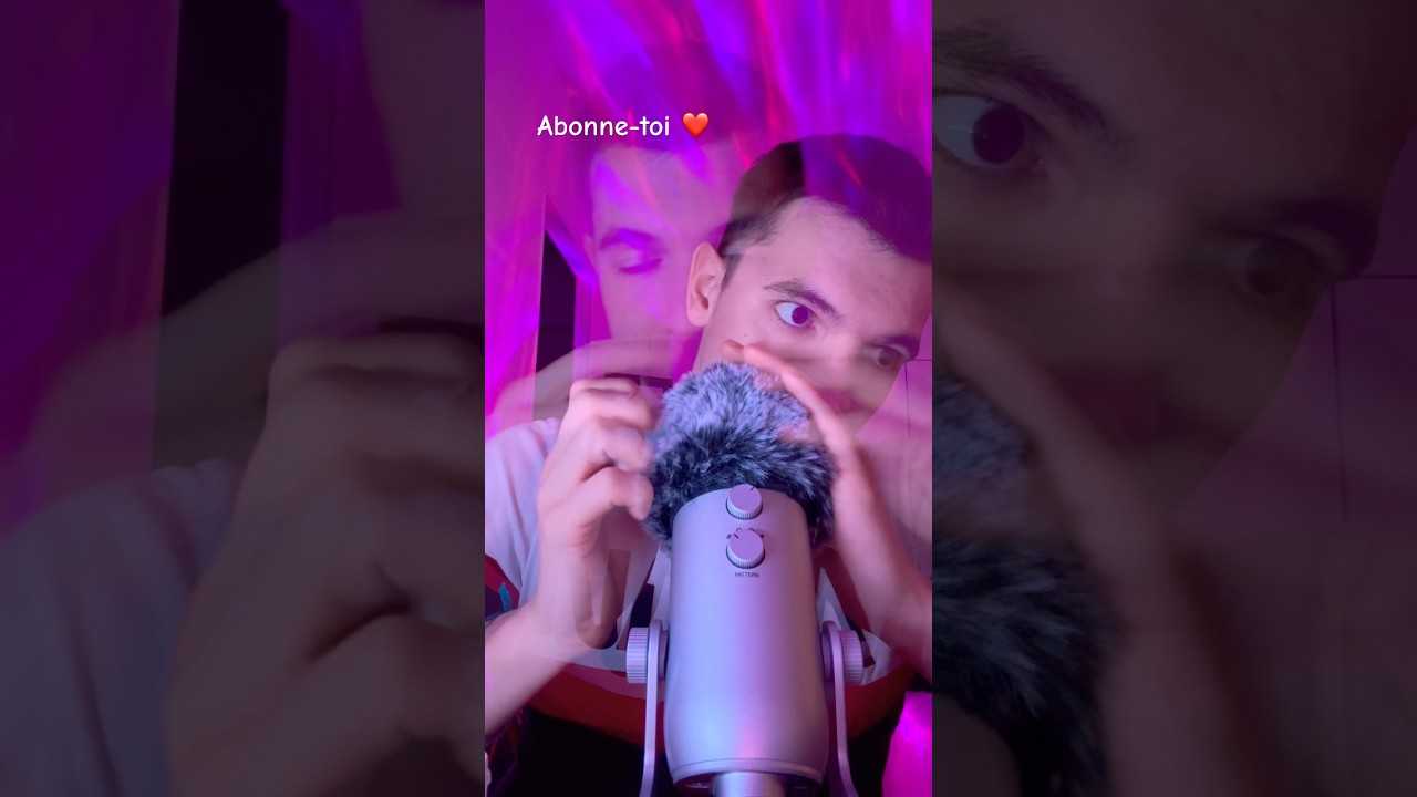 🔥 ASMR | Massage Cr&acirc;nien + Bruits de bouche proche de tes oreilles 👂🫧 #asmr #massage #sleepsounds