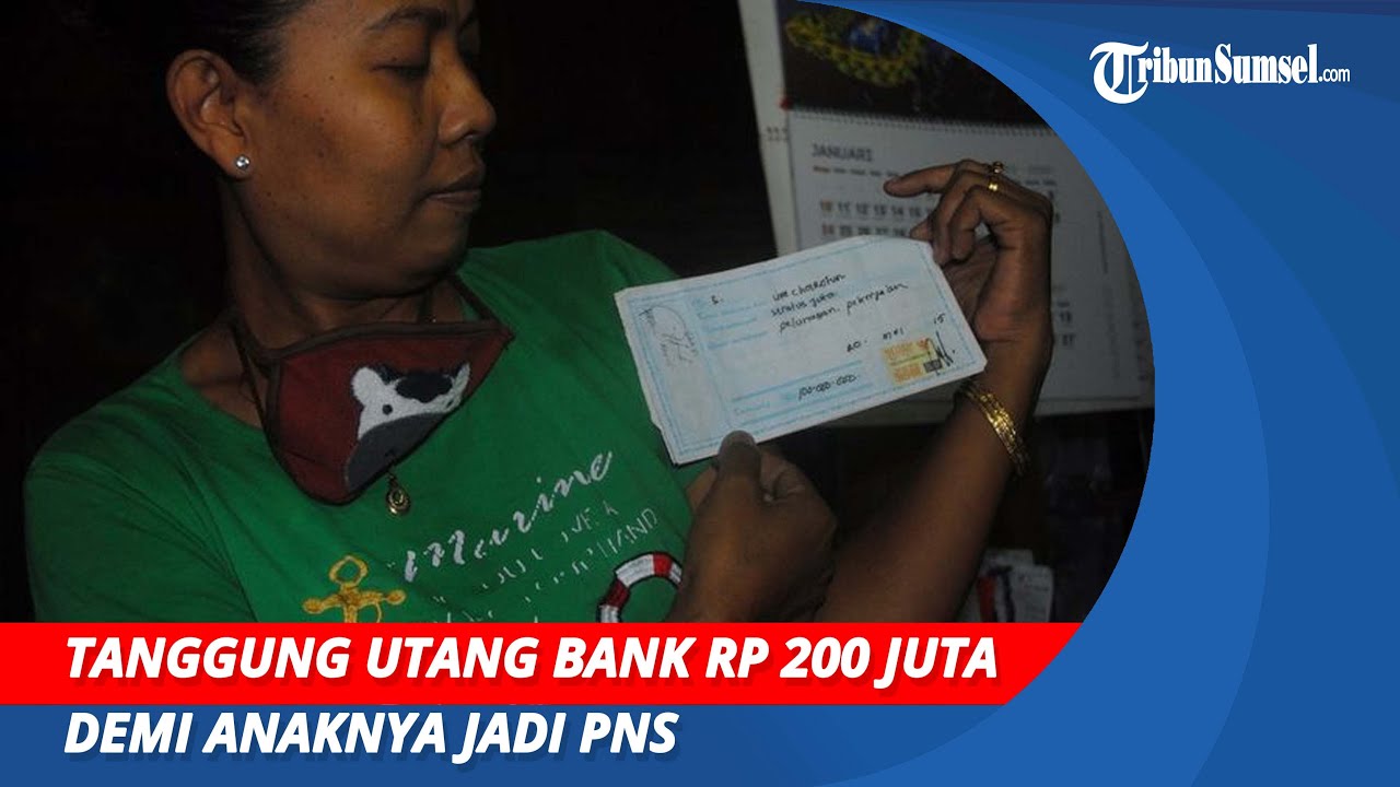 Tangis Kusmiyati Tanggung Utang Bank Rp 200 Juta demi Anaknya Jadi PNS