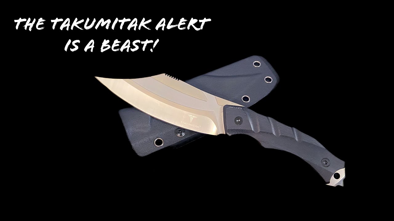 THE TAKUMITAK ALERT FIXED BLADE IS AN ABSOLUTE BEAST! 🔥⚔️🔥