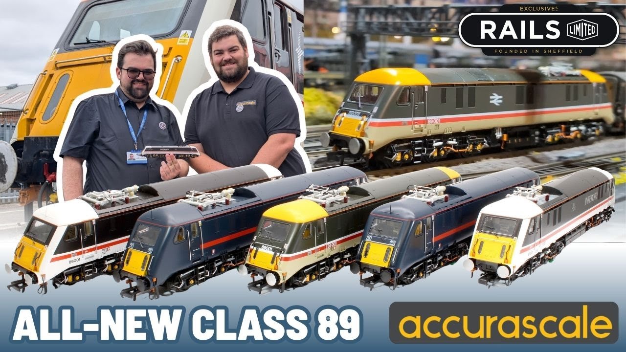 Exploring the All-New Rails Exclusive Accurascale OO Gauge Class 89 'Badger'