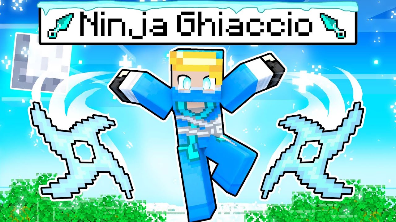 Divento Il NINJA Del GHIACCIO! - Minecraft ITA