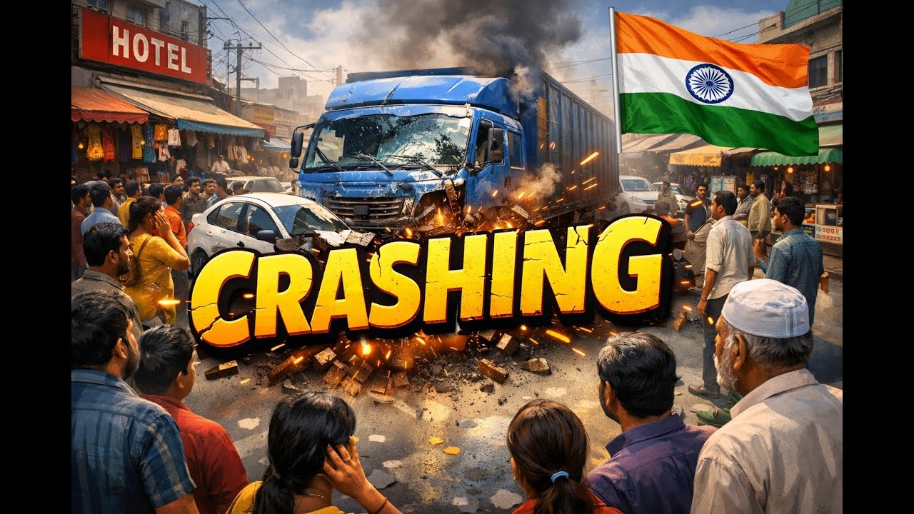 Crashing On indian Type Narrow Roads