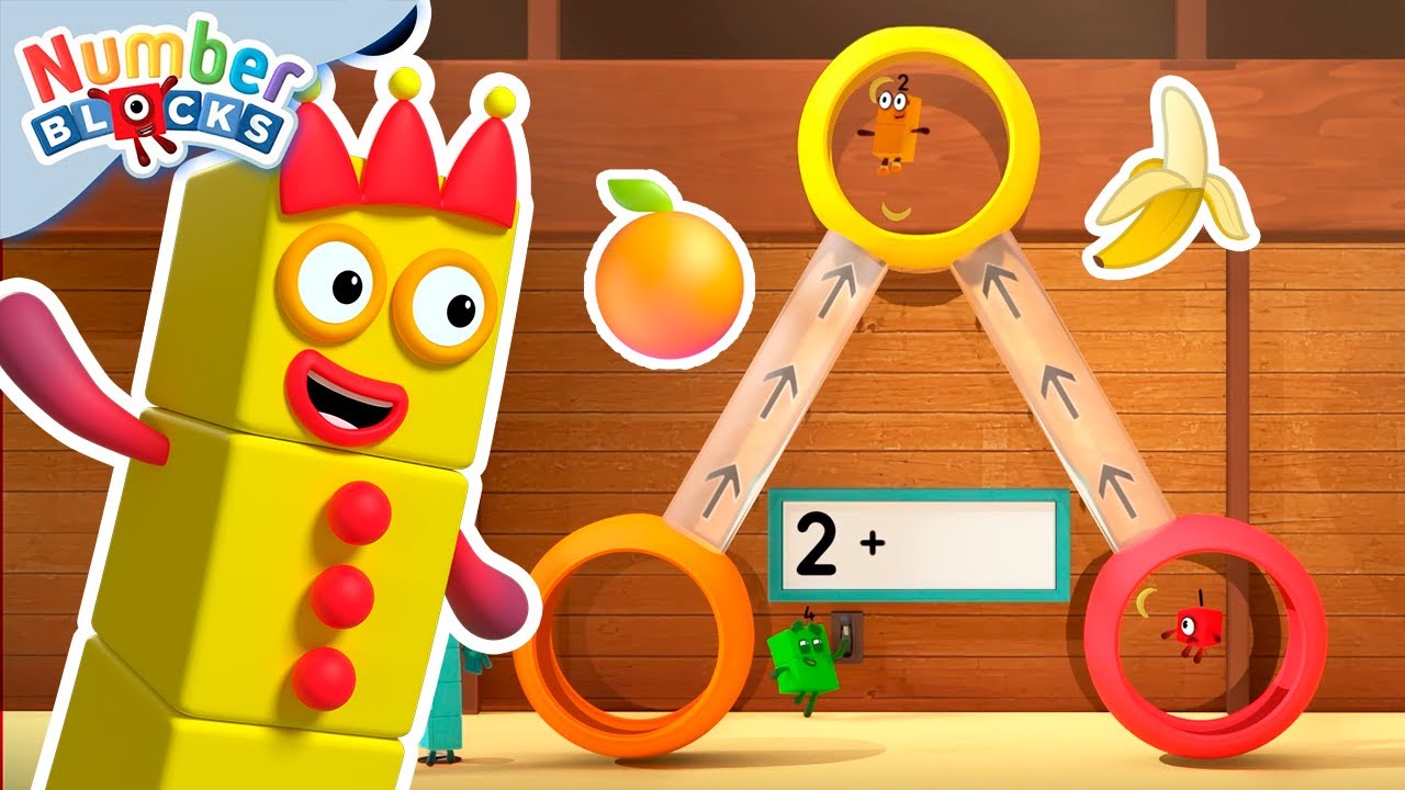 FRUIT SALAD Split 🍊🍋🍉 - Full Episode | Learn to count | Maths for Kids | @Numberblocks