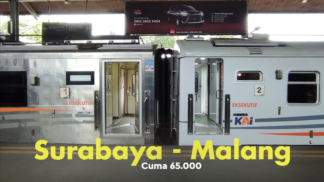 CEPAT DAN NYAMAN DI SURABAYA - MALANG!! | #Trip KA Arjuno Ekspres