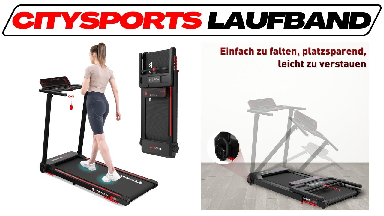 CITYSPORTS Laufband im Test-Vergleich 🥇 Heimtrainer-Testsieger (gut und günstig)