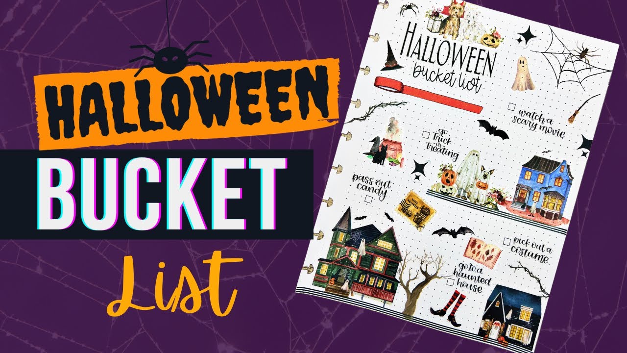 HALLOWEEN BUCKET LIST | PLANYTHING HALLOWEEN VIBES