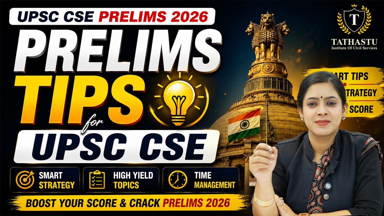 Prelims Tips for UPSC CSE 2026 | Smart Strategy by Dr. Tanu Jain Ma&rsquo;am