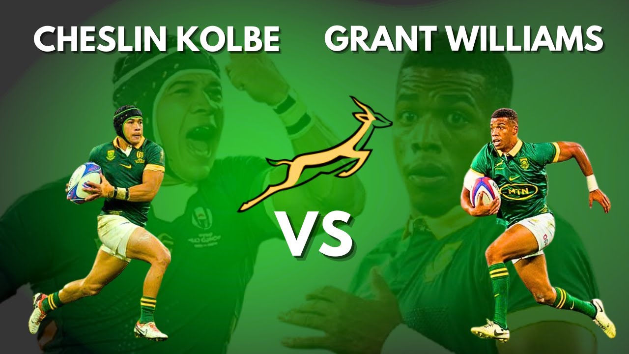 Williams Vs Kolbe: Who Is The FASTEST Rugby Player Now?