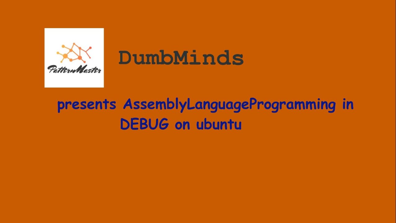8086 Assembly Language programing on Debug emulator in Ubuntu