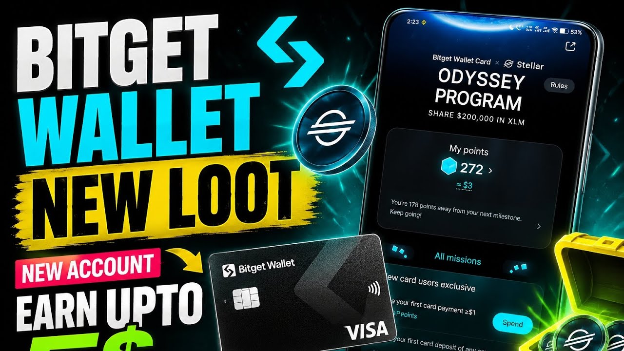Bitget wallet new loot |Bitget wallet card event|Bitget wallet new offer