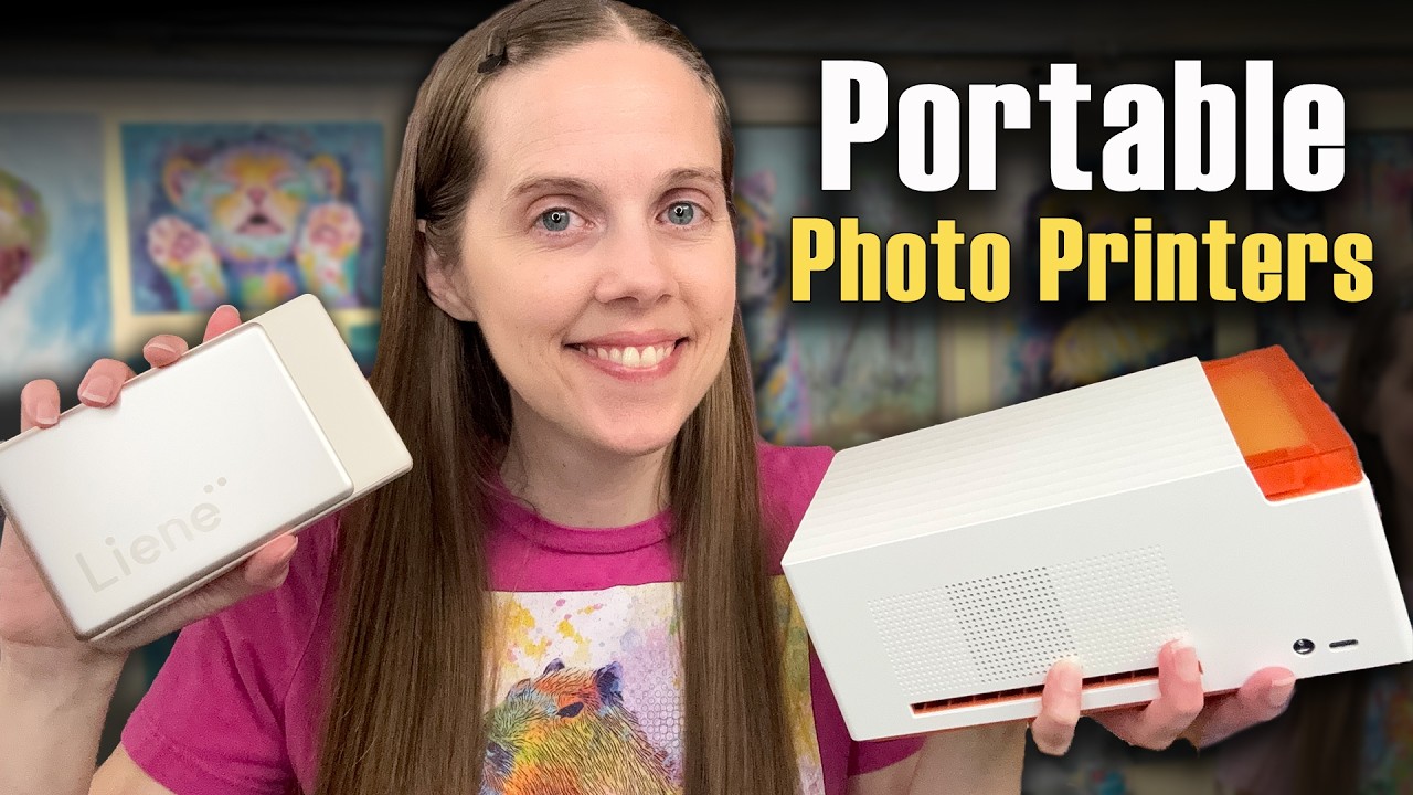 Обзор портативных фотопринтеров: Liene Pearl N200 Pro против Liene Amber M110