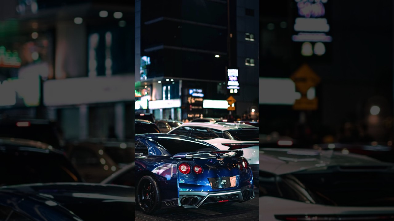 Car shot before and after editing! #sonyzve10