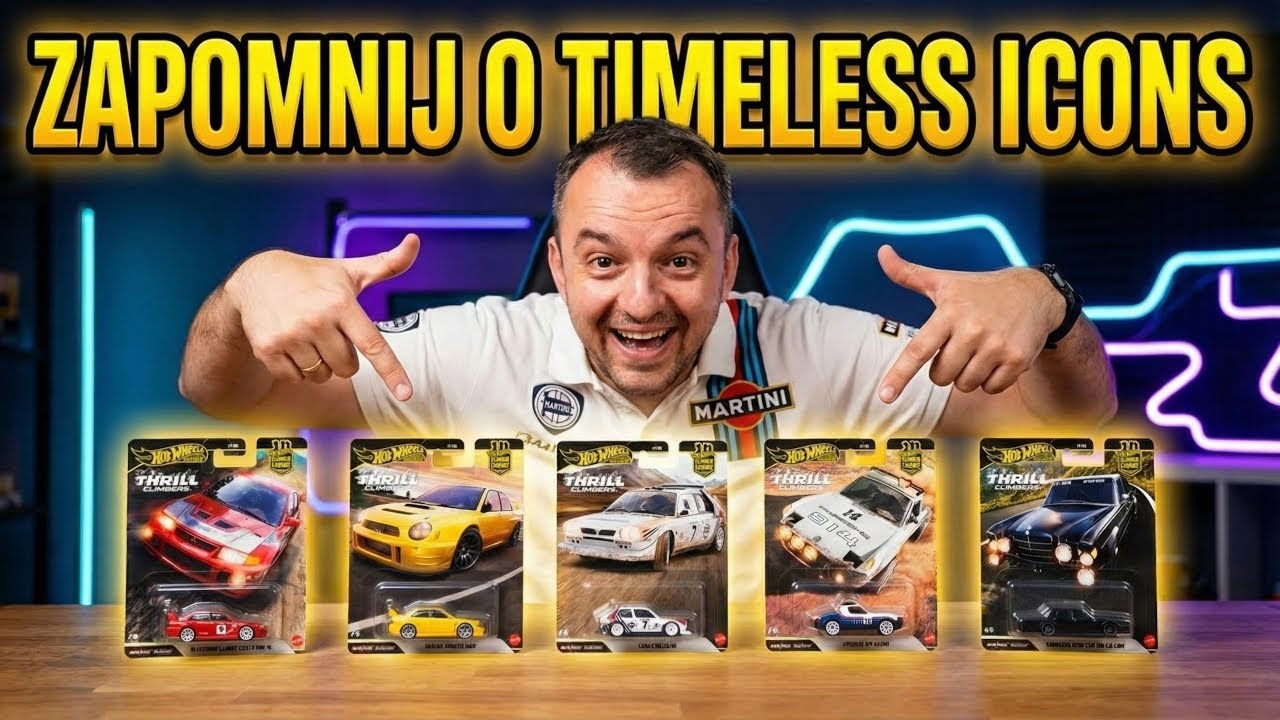 Timeless Icons? Nie, dziękuję! RECENZJA HOT WHEELS Thrill Climbers!
