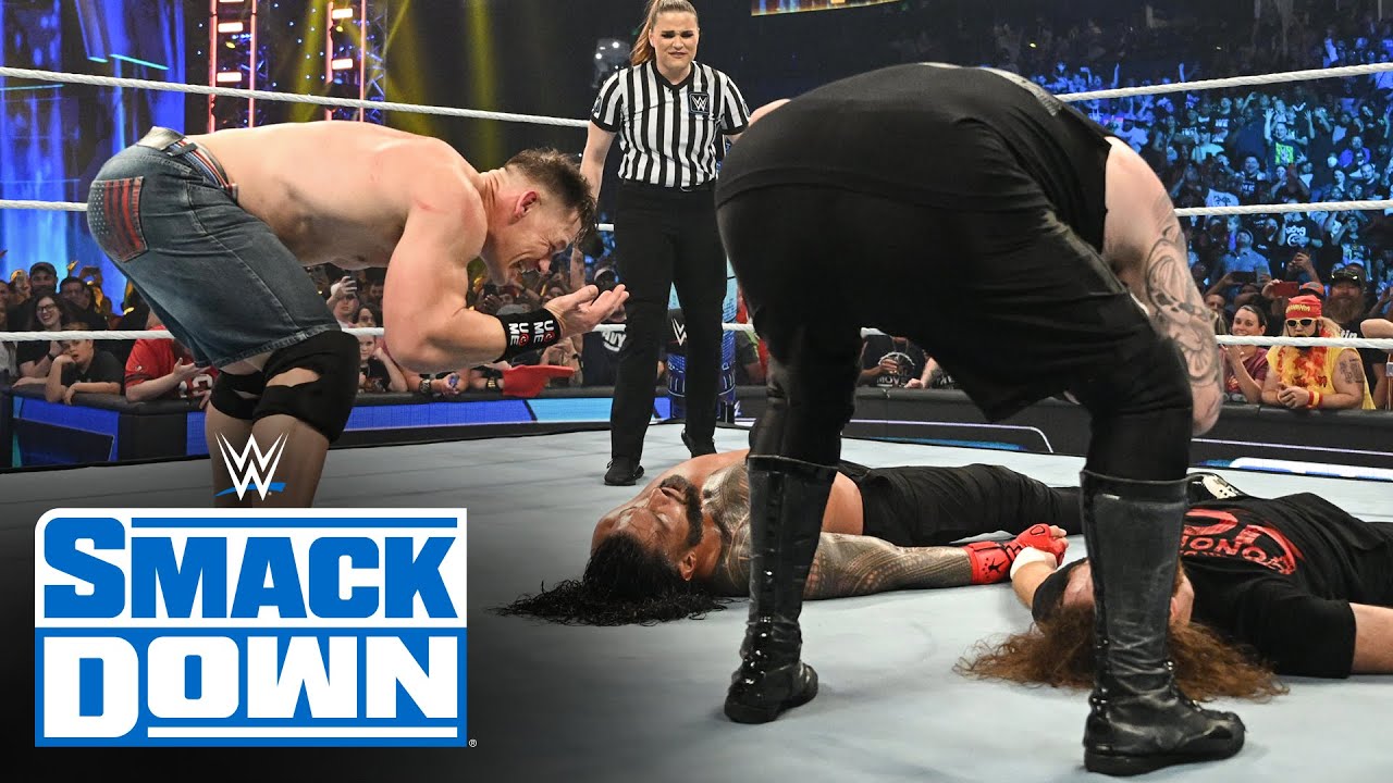 Джон Сина и Кевин Оуэнс против Романа Рейнса и Сэми Зейна: SmackDown, 30 декабря 2022 г.