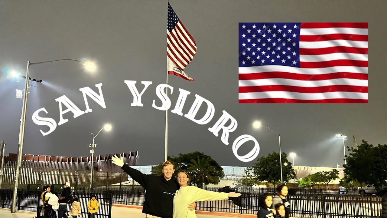 Переход границы Мексики и США в 20 лет! / San Ysidro/Мексика США / Переезд в США / Из Мексики в США