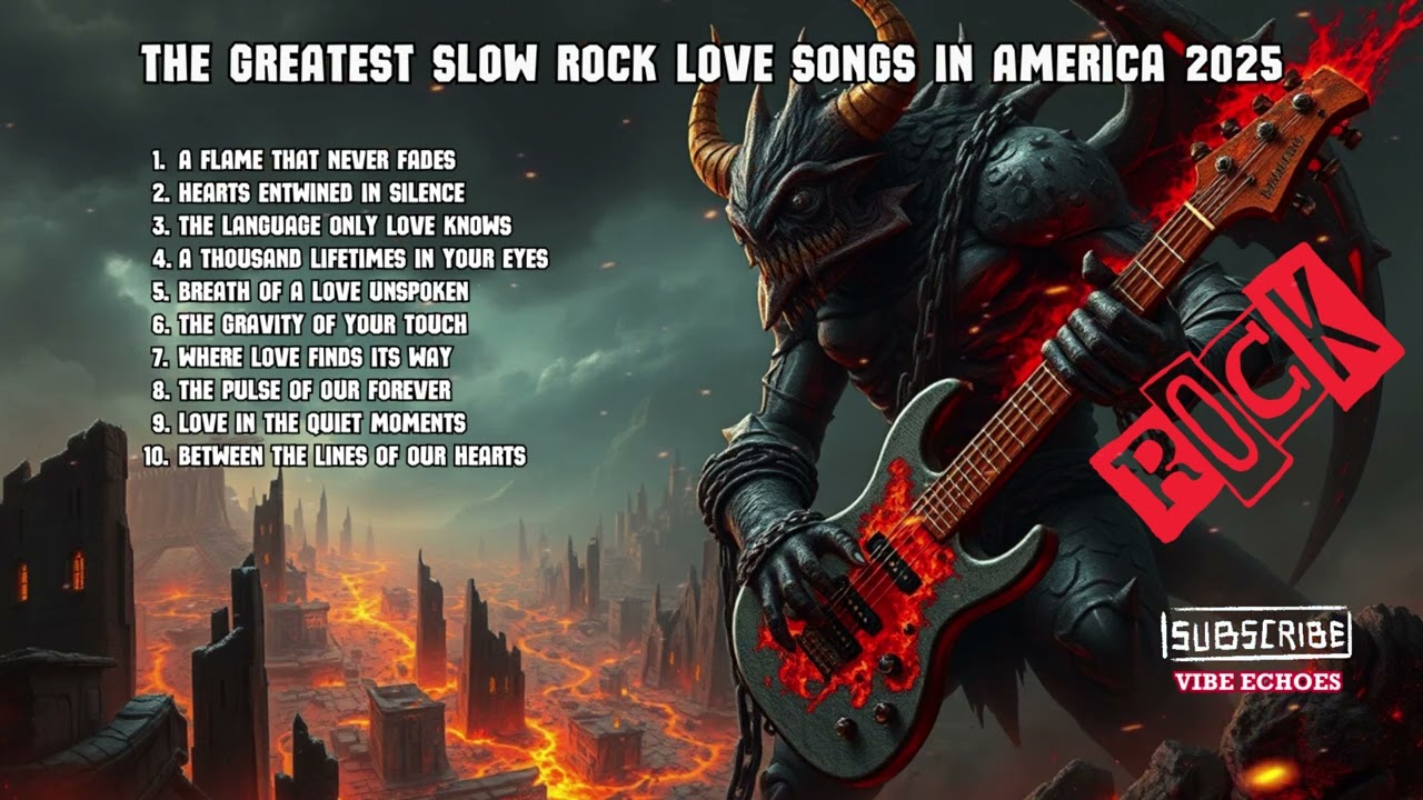 The Greatest Slow Rock Love Songs in America 2025 |best slow rock 2025 | heartbreak slow rock ballad