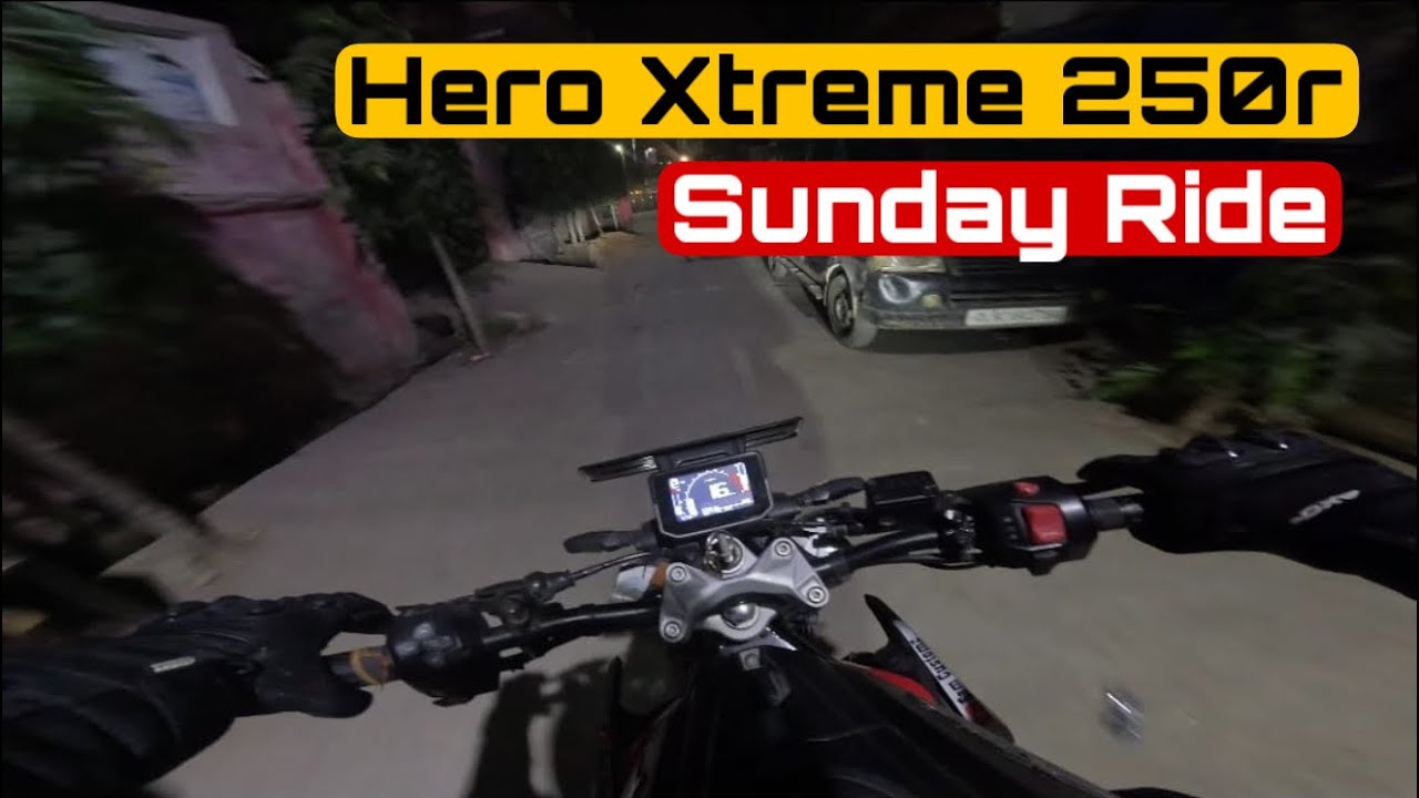Hero Xtreme 250 Sunday Ride Vlog