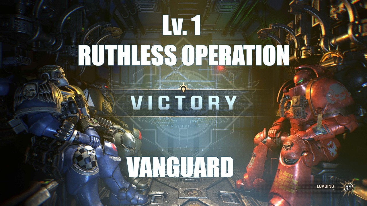 SPACE MARINE 2 | LEVEL 1 RUTHLESS OPERATION | NO PERKS