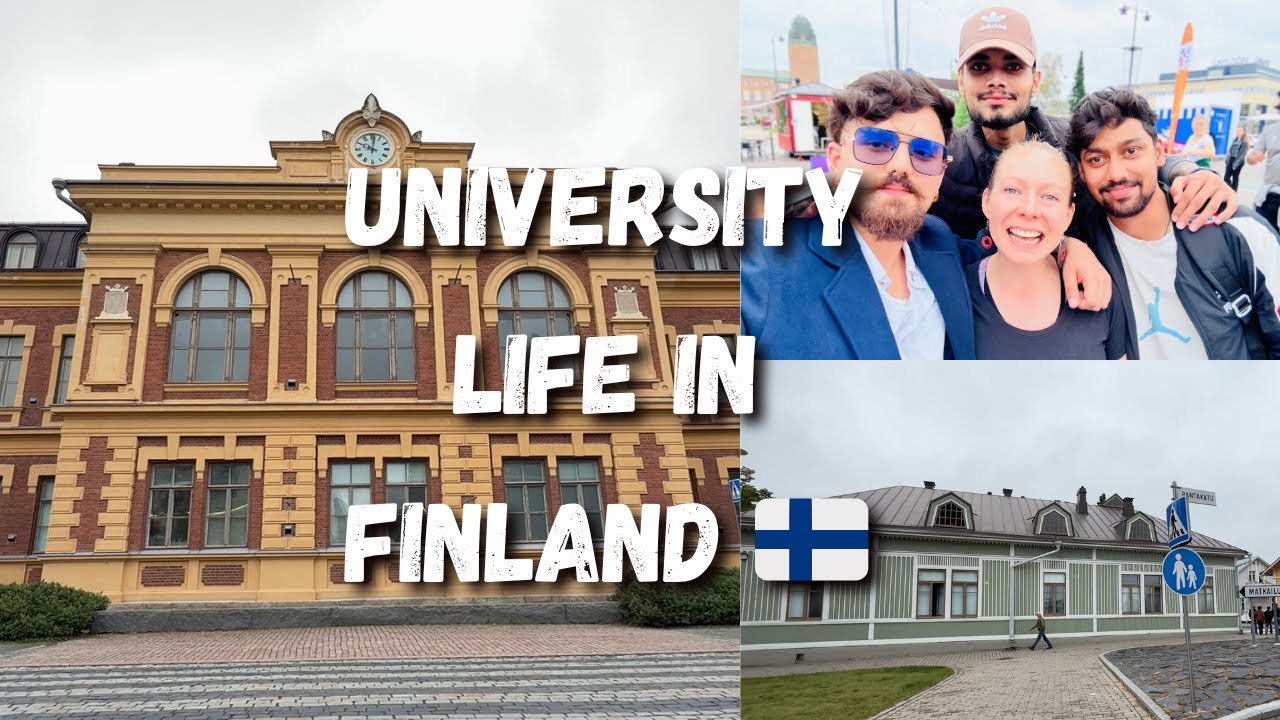 Life at a Finnish University 😱| Karelia University + Joensuu City Walk😍