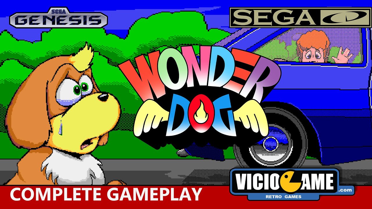 🎮 Wonder Dog (Sega CD) Complete Gameplay