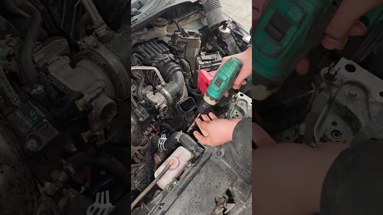 Low-cost repair method🔧😂#amotopart #fairings #bikelife #bikelover #car #mechanic #motorcycle