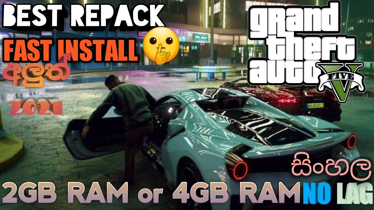 How to install GTA 5 Fast PC(පැයයි  පට්ට speed)