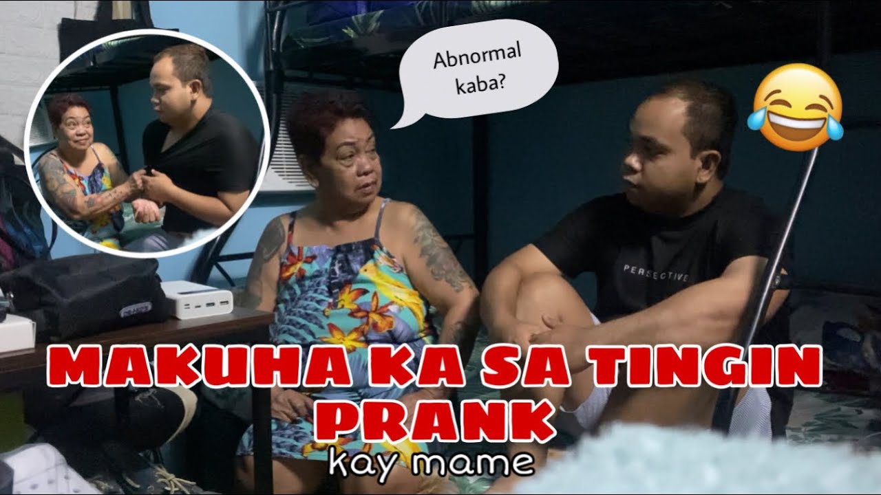 MAKUHA KA SA TINGIN PRANK KAY MAME