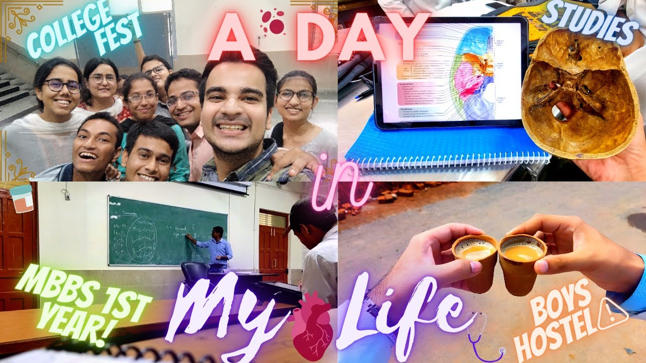 A Day in The life of 1st Year MBBS student| IMS BHU❤️| College vlog | Studies | Hostel Life😍