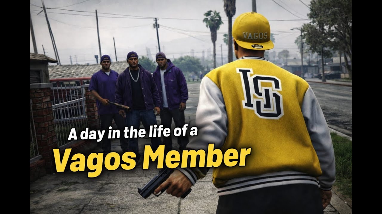 Grand theft auto v Day in the life of a vagos gang member | Day 1 |