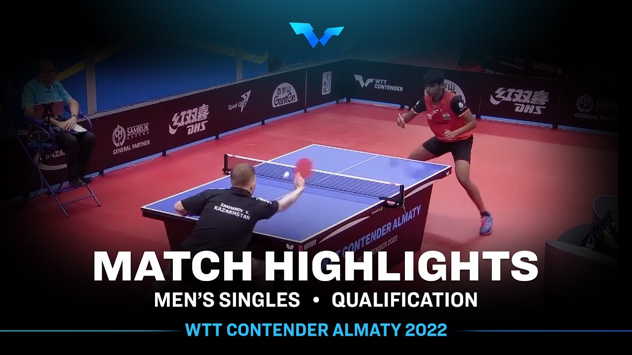 Snehit Suravajjula vs Vladislav Zakharov | MS | WTT Contender Almaty 2022 (Qual)