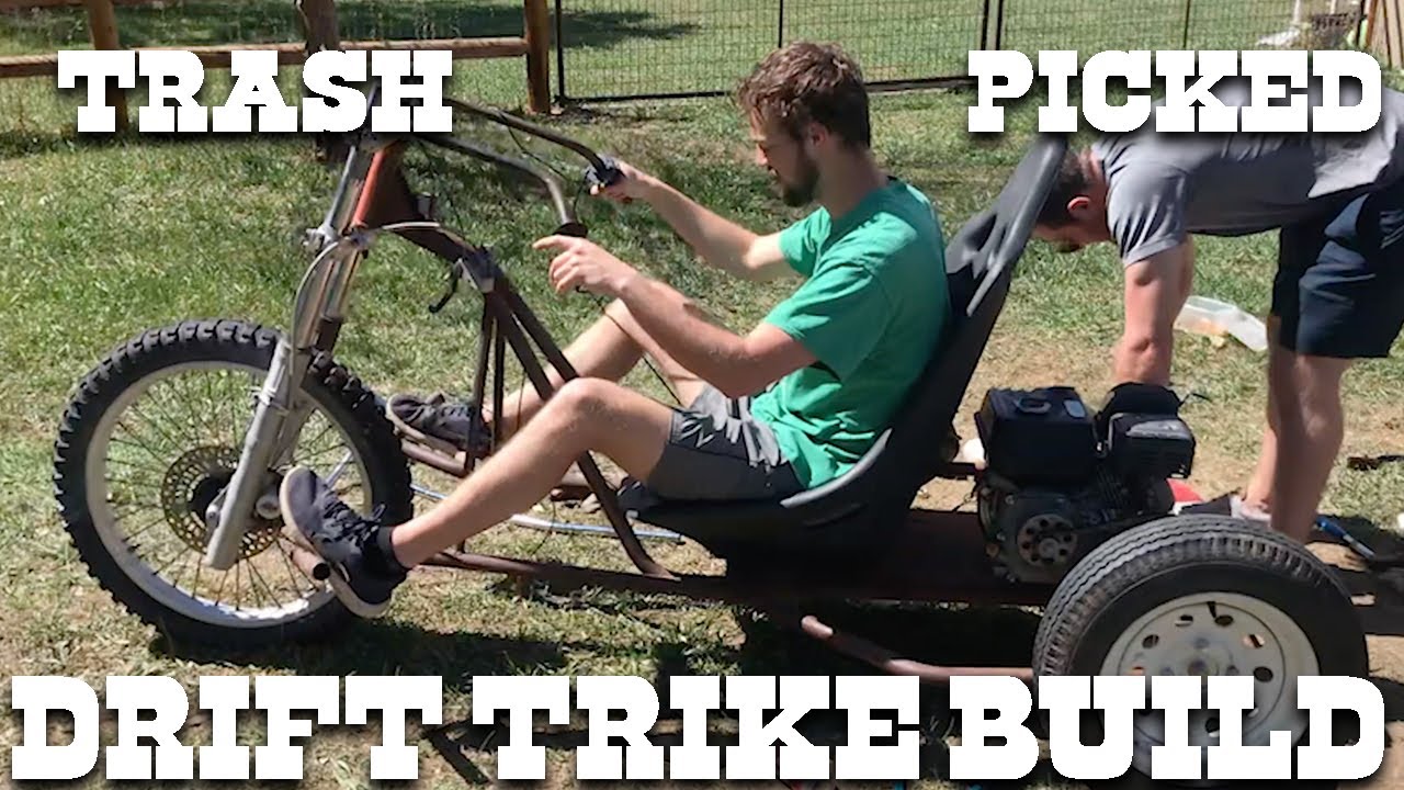$300 OFFROADING DRIFT TRIKE BUILD?!?