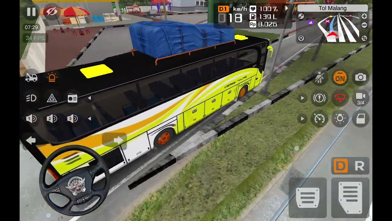 Ceres tours - BUSSID - Android gameplay 
