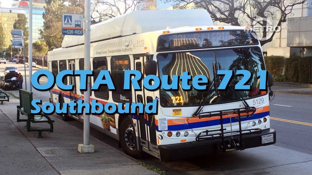 TMN | TRANSIT - OCTA Route 721 Downtown LA to Fullerton (Southbound) FULL RIDE