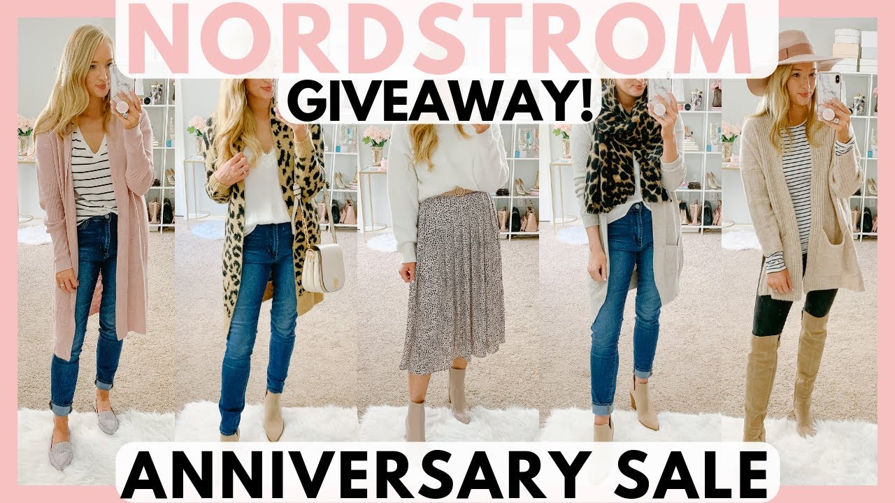 NORDSTROM ANNIVERSARY SALE 2019 TRY ON HAUL + GIVEAWAY| Amanda John
