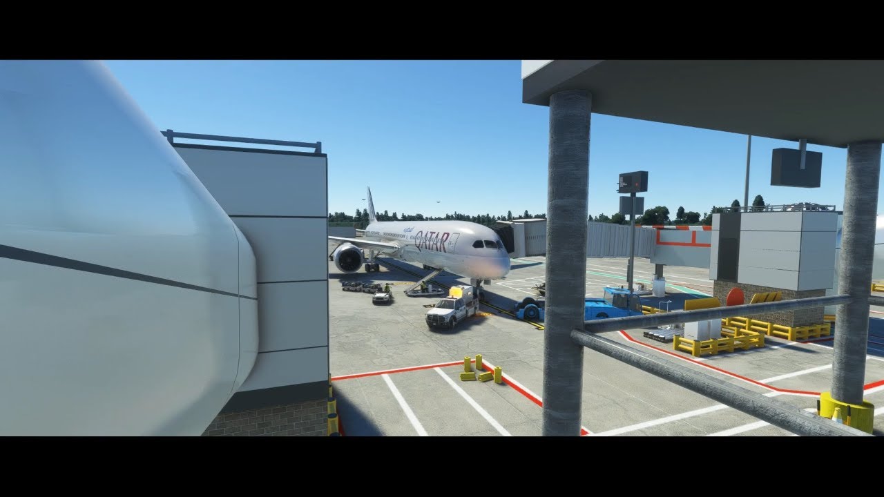 MSFS2020 Immserive Passenger Experience Gatwick to Doha