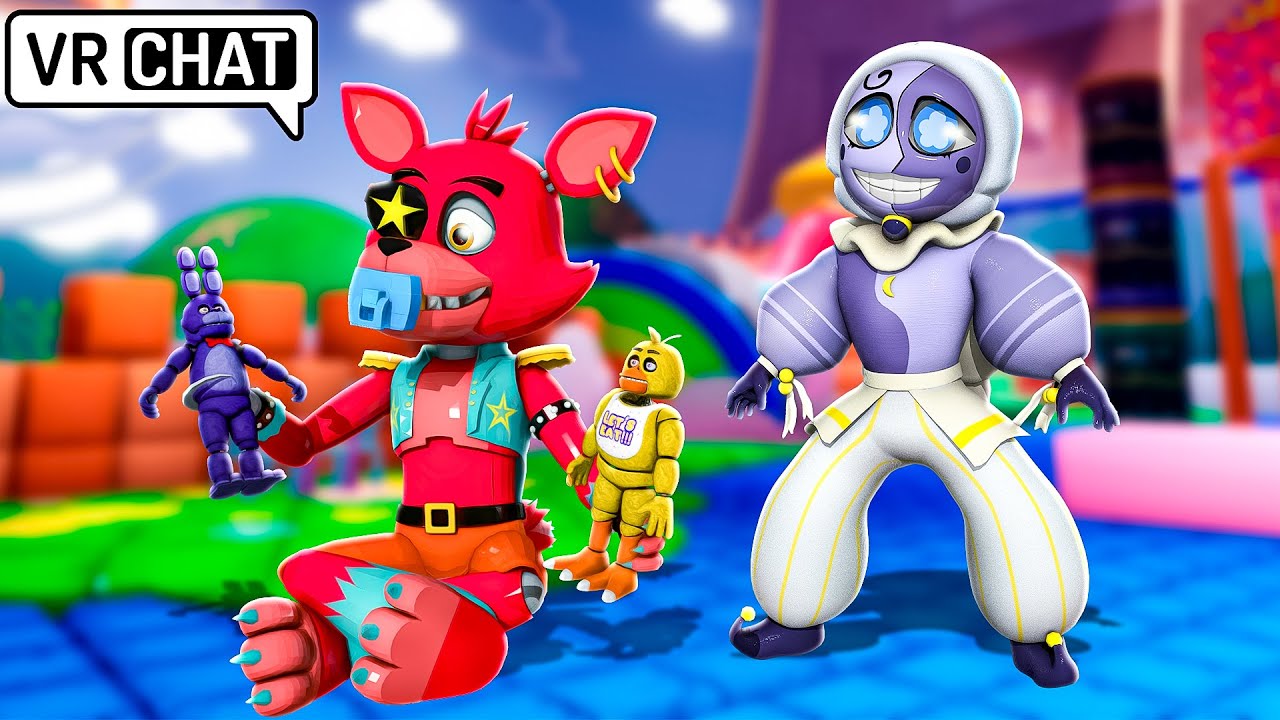 Lunar MEETS FOXY'S SON in VRCHAT