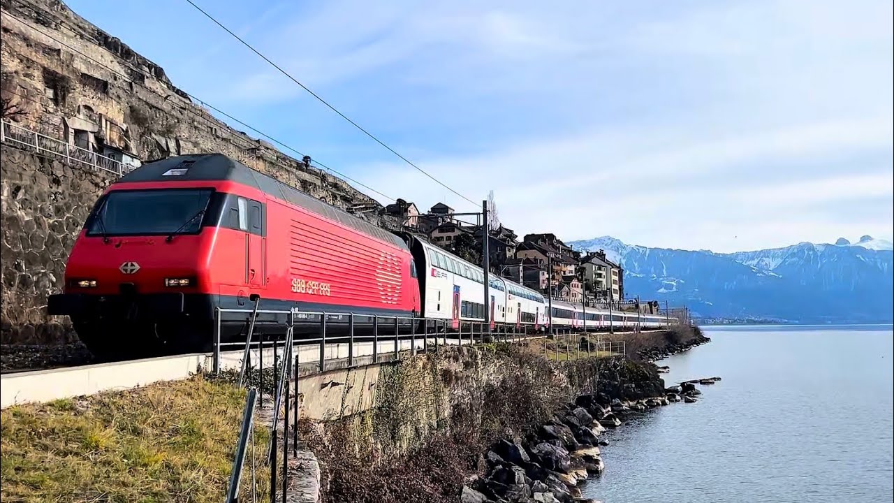 Trainspotting à St-Saphorin dans le Lavaux 🇨🇭