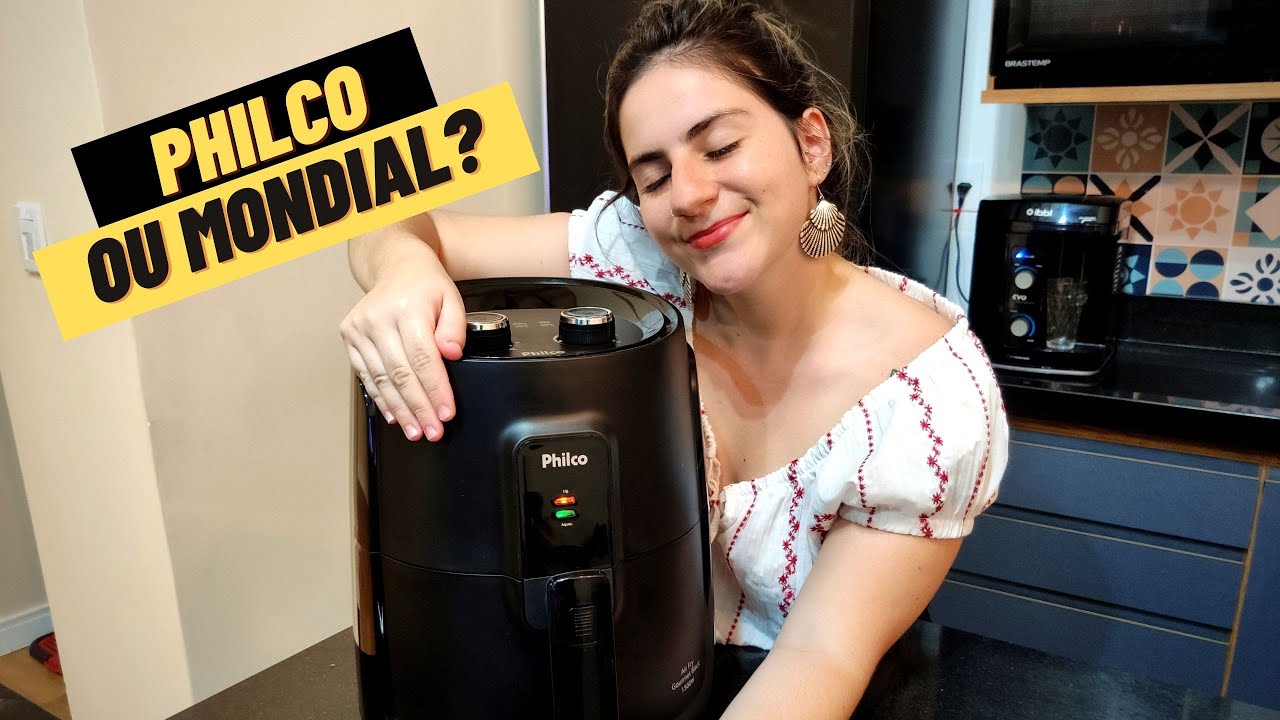RESENHA COMPLETA AIR FRYER PHILCO GOURMET BLACK PFR15P │ PHILCO OU MUNDIAL? │ VALE A PENA?