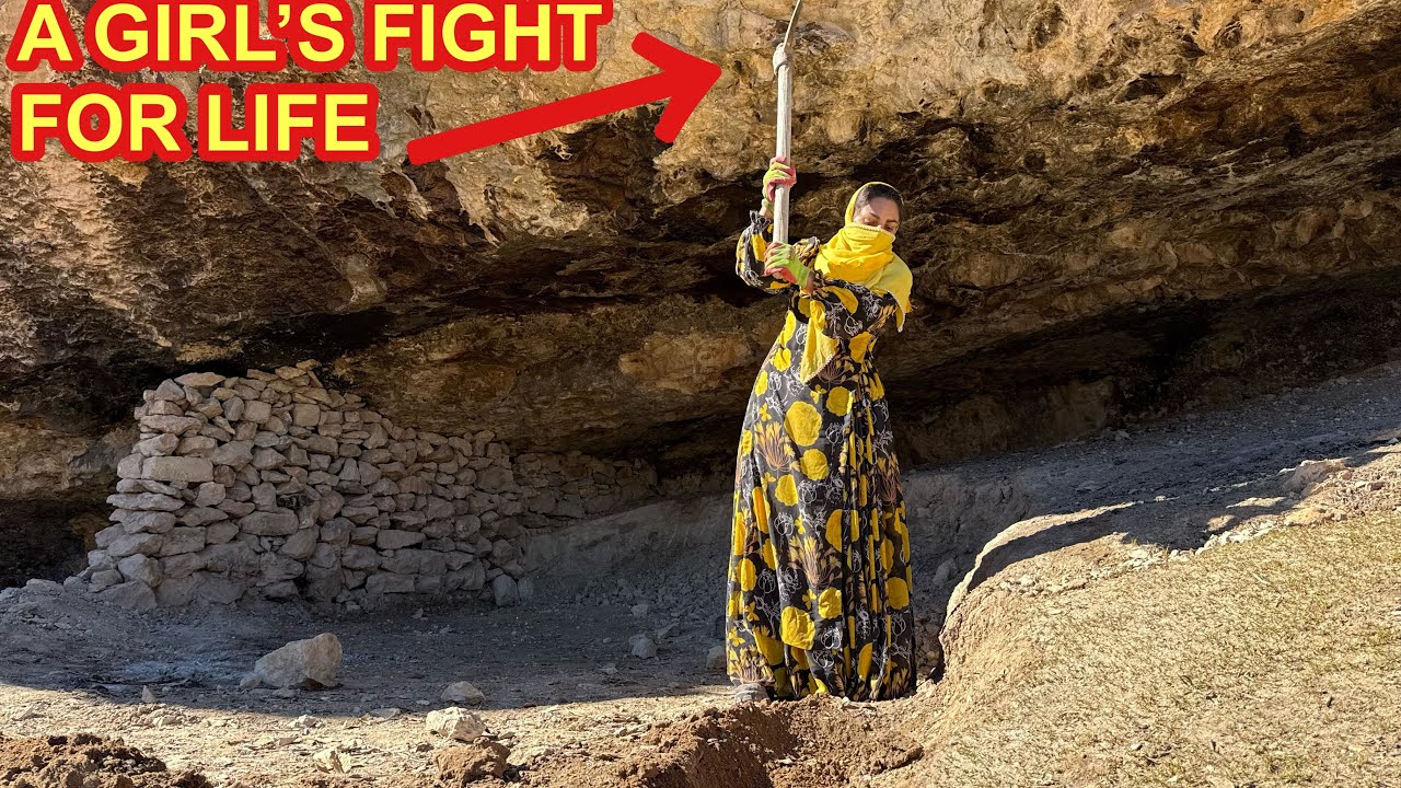 Will the homeless girl succeed in the cave to withstand the harsh conditions of nature?