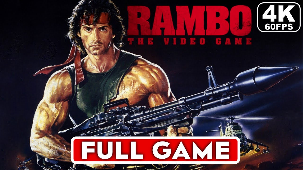 RAMBO THE VIDEO GAME Gameplay Walkthrough FULL GAME [4K 60FPS PC ULTRA] - No Commentary