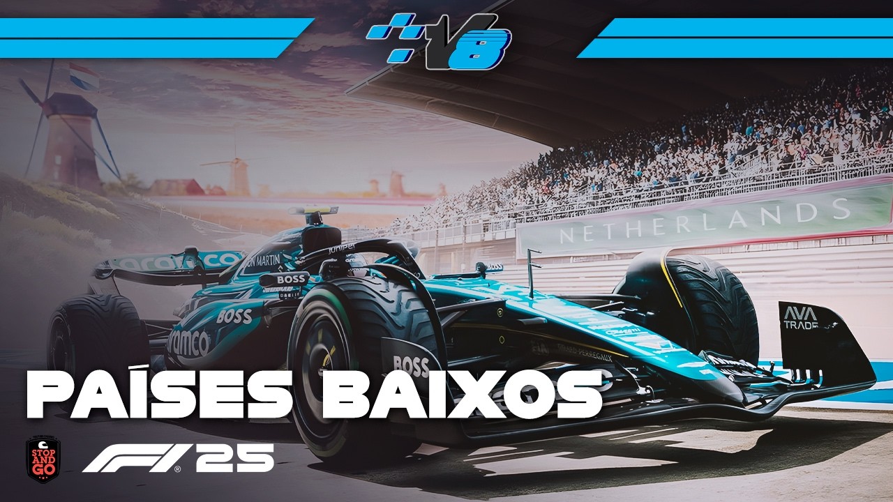 V8 - PAÍSES BAIXOS - ETAPA 5 - F1 AO VIVO - T26 | CAMPEONATO F1