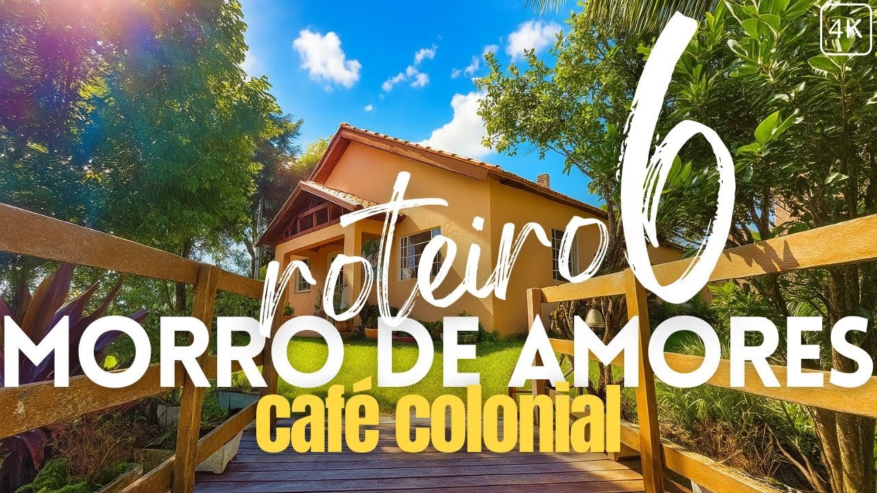 📌ROTEIRO MORRO DE AMORES | PARTE 06: Caf&eacute; colonial com vista panor&acirc;mica da Serra dos Tapes 🌻
