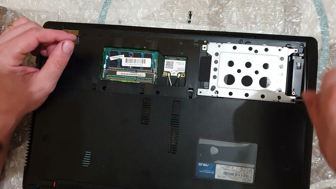 Asus k53S how upgrade hdd - ssd