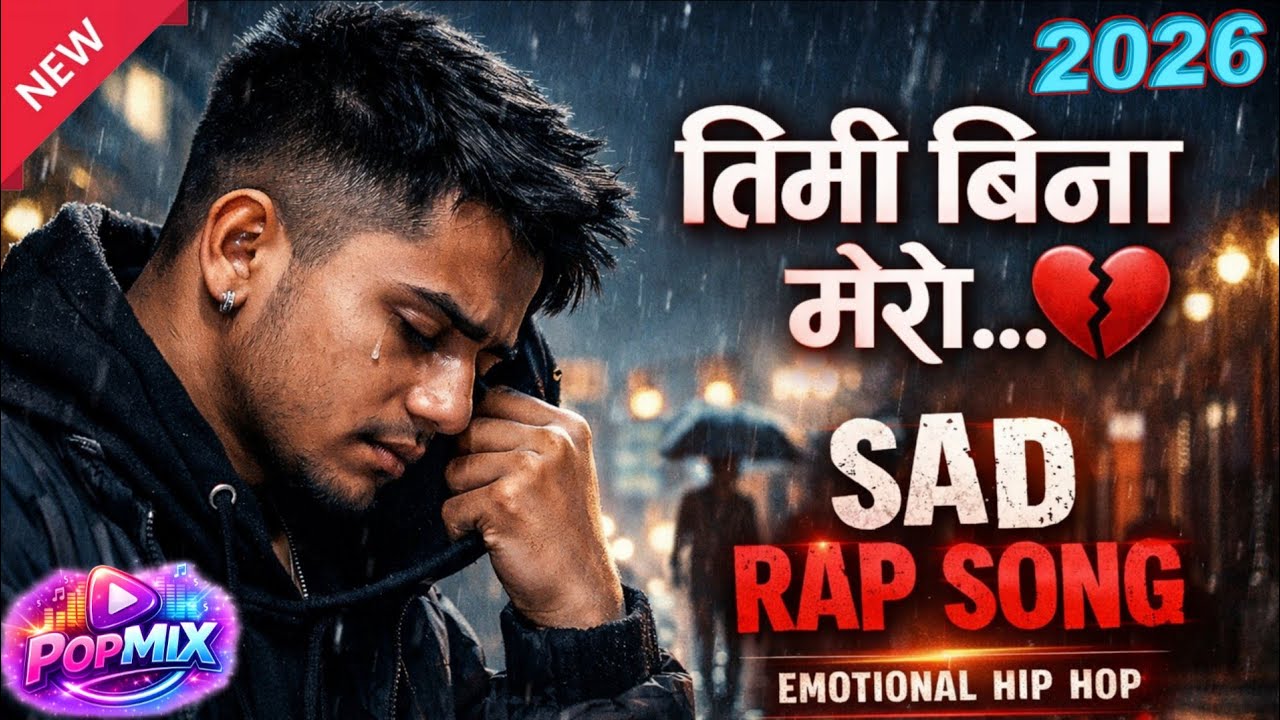 तिमी बिना मेरो 💔 | @popmix-1 | New Nepali Sad Rap Breakup Song | Emotional Hip Hop | sad vibe nepali